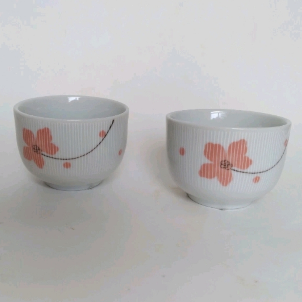 2x Minoyaki Teacup, Japan Tea Cup